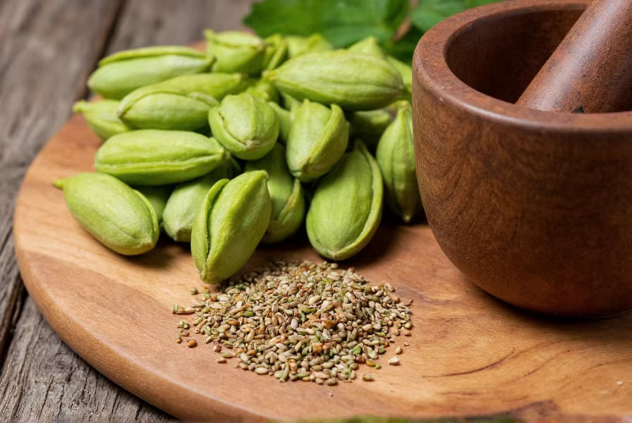 Fragancia Cardamomo Verde gotero 30ml (apto solo para velas)
