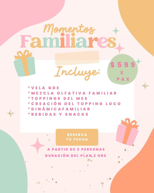 Reserva Momentos Familiares