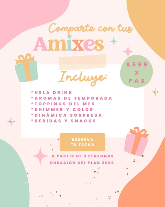 Reserva Comparte con tus Amixes