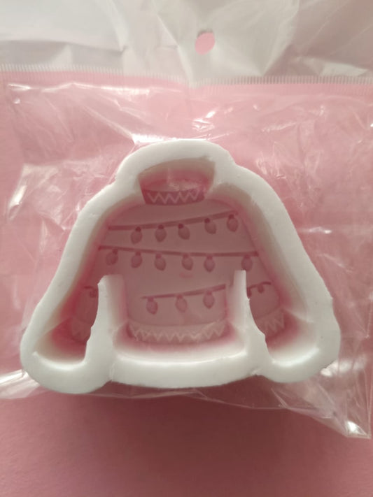 Molde Sweater Navidad Focos