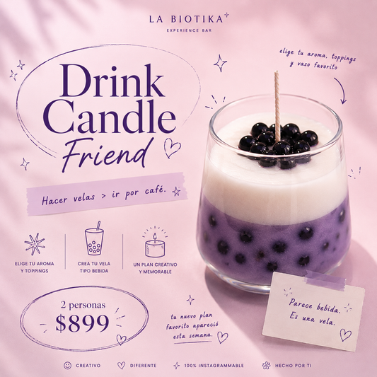Reserva Drink Candle Friend
