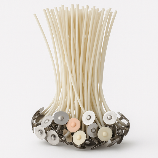 Pabilo de algodón encerado paq 10 pzas